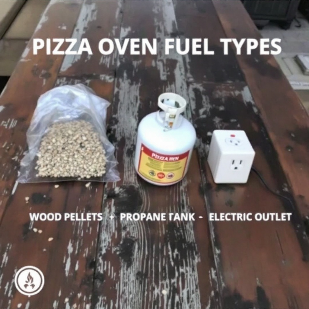 Comparison of different fuel types for pizza ovens